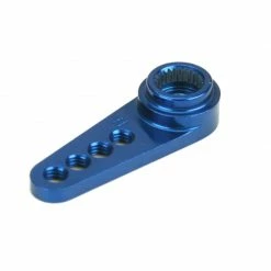Dynamite 1/2 Machined Aluminum 24T Servo Arm, Blue for Servo Parts & Accessories