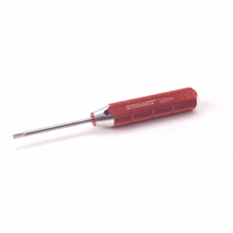 Dynamite Machined Hex Driver, Red: 3.0mm for Tools 3 Dynamite Machined Hex Driver, Red: 3.0mm for Tools
