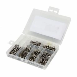 Dynamite Stainless Steel Screw Set: Traxxas 1/16 E-Revo for Parts