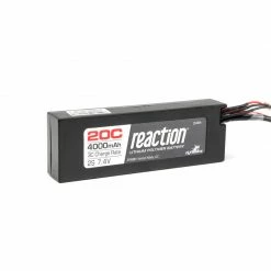 Dynamite 7.4V 4000mAh 2S 20C Reaction Hardcase LiPo Battery: EC3 for Batteries