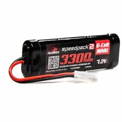 Dynamite Speedpack2 7.2V 3300mAh 6C NiMH, Flat Tamiya for Batteries