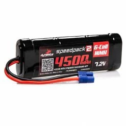 Dynamite 7.2V 4500mAh 6-Cell Speedpack2 Flat NiMH Battery: EC3 for Batteries