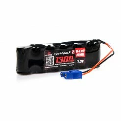 Dynamite Speedpack2 7.2V 1300mAh 6C NiMH, 2/3A Flat, EC3 for Batteries