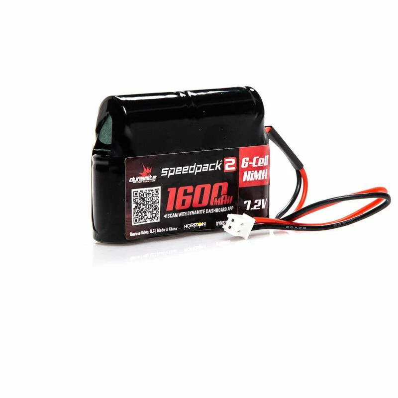 Dynamite Speedpack2 7.2V 1600mAh 6C NiMH, MINI-T, MINI-LST2 for Batteries 3 Dynamite Speedpack2 7.2V 1600mAh 6C NiMH, MINI-T, MINI-LST2 for Batteries