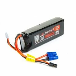 Dynamite 7.4V 4000mAh 2S 15C Reaction 2.0 LiPo Receiver Battery: Universal Receiver, EC3 for Batteries