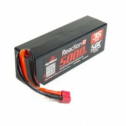 Dynamite 11.1V 5000mAh 3S 50C Reaction 2.0 Hardcase LiPo Battery: Deans for Batteries