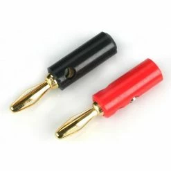 Dynamite Plug: Gold Banana Set with Screws for Charging Accessories