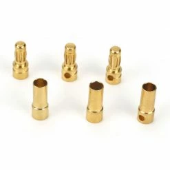 Dynamite Connector: Gold Bullet Set, 3.5mm (3) for Parts