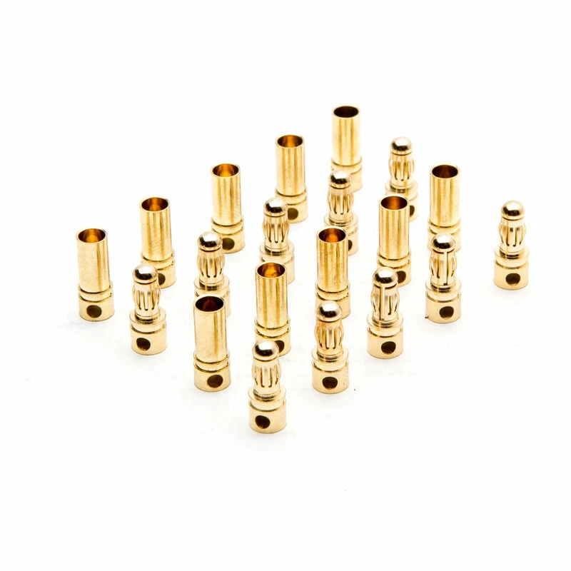 Dynamite Connector: Gold Bullet Set, 3.5mm (10) for Parts 3 Dynamite Connector: Gold Bullet Set, 3.5mm (10) for Parts