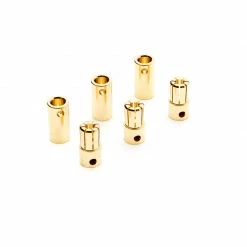 Dynamite Connector: Gold Bullet Set, 6.5mm (3) for Parts