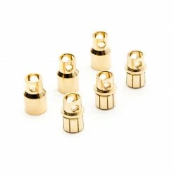 Dynamite Connector: Gold Bullet Set, 8.0mm (3) for Parts