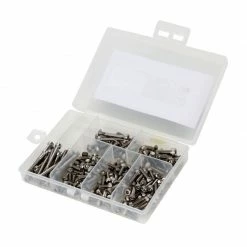 Dynamite Stainless Steel Screw Set: Losi Baja Rey, Rock Rey for Parts