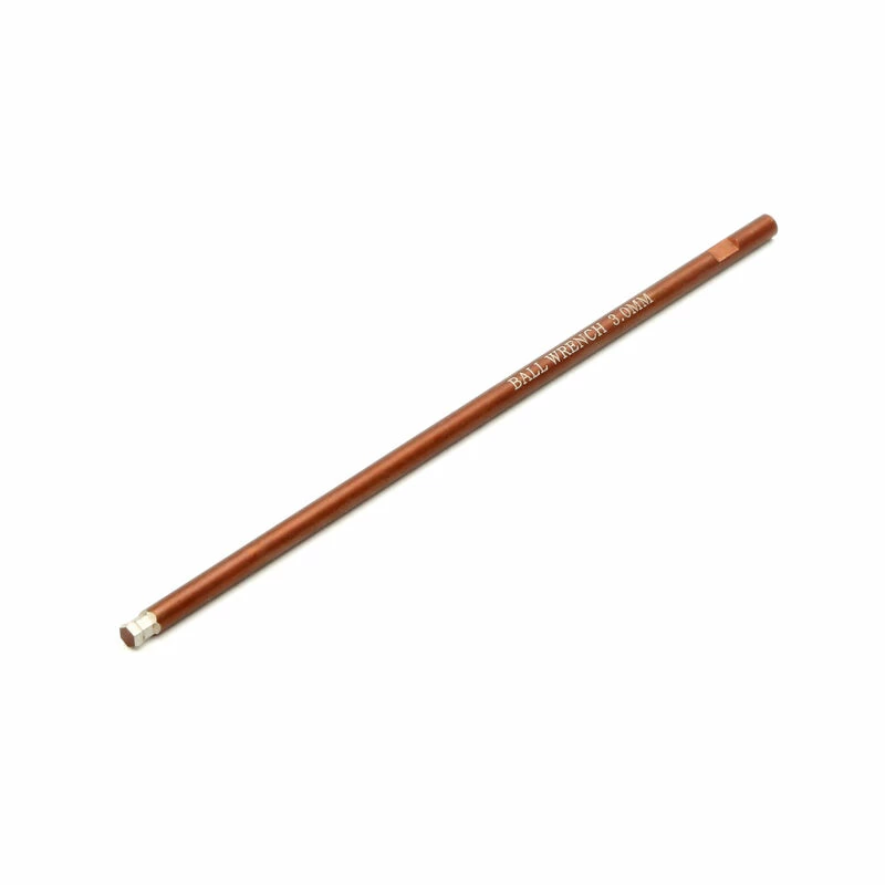 Dynamite Replacement Tip: Machined Hex Driver with Ball End, 3mm for Tools 3 Dynamite Replacement Tip: Machined Hex Driver with Ball End, 3mm for Tools